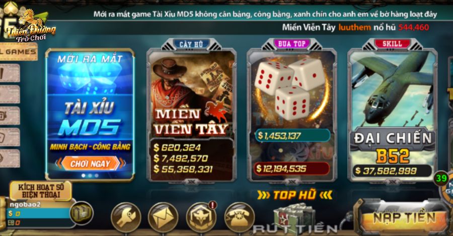Top 3 cổng game Tài Xỉu online uy tín bạn nên biết năm 2023 5 B52 Club Tài Xỉu trực tuyến