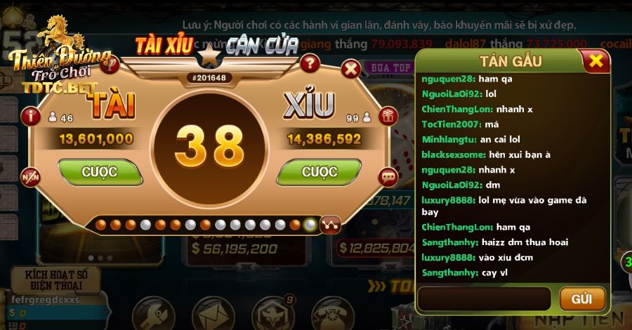 Top 5+ cổng game Tài Xỉu Uy Tín 3 TDTC - Nhà cái tặng code Tài Xỉu uy tín hàng đầu thị trường