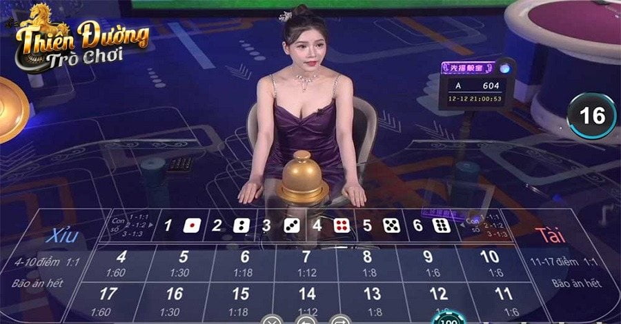 Sảnh MG - Đa dạng thể loại game Casino hấp dẫn 5 Game Sicbo tại sảnh có đồ họa tuyệt đẹp và ấn tượng