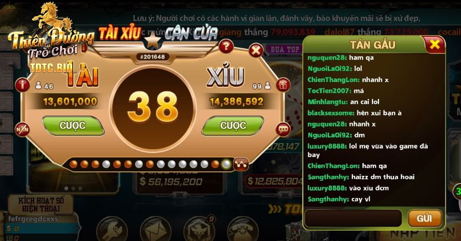 Top 5+ cổng game Tài Xỉu đăng ký nhận tiền xanh chín 2 TDTC - Nhà cái tặng code Tài Xỉu uy tín hàng đầu thị trường