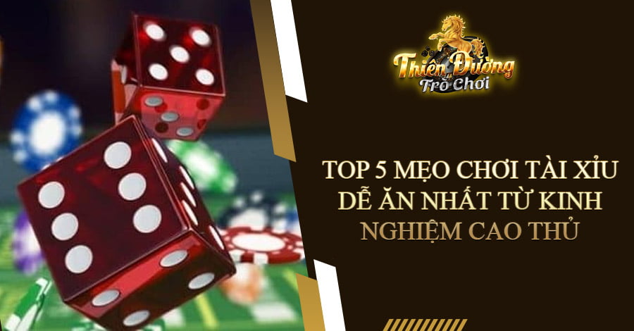 Top 5 mẹo chơi Tài Xỉu dễ ăn nhất từ kinh nghiệm cao thủ