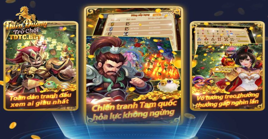 Bắn Cá Tam Quốc - Săn cá đổi thưởng tiền thật hấp dẫn 2023 3 Tại sao nên chọn chơi game Bắn Cá Tam Quốc?
