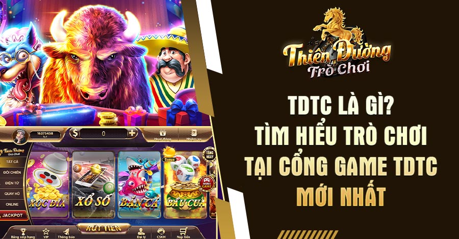 1 TDTC la gi Tim hieu tro choi tai cong game TDTC moi nhat