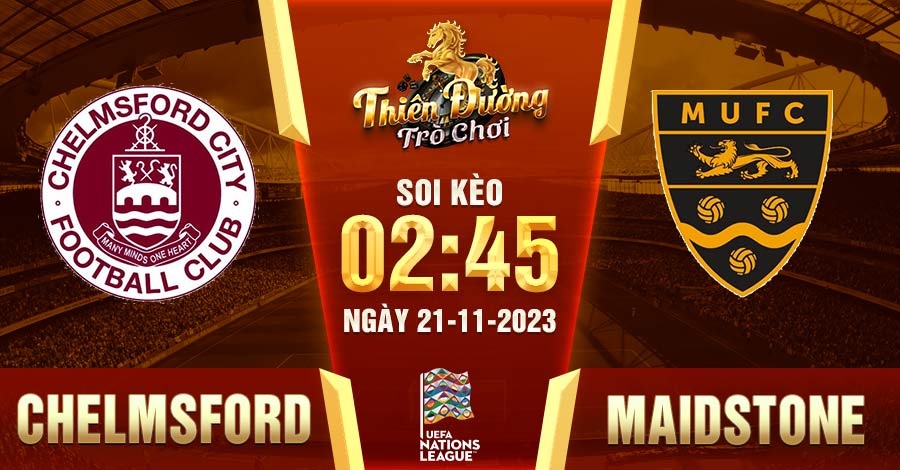 Chelmsford vs Maidstone 02:45, 21/11 - National League 7 Chelmsford vs Maidstone