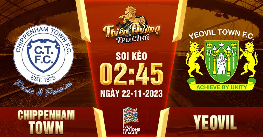 Chippenham Town vs Yeovil 2:45, 22/11 - National League 6 Chippenham Town vs Yeovil 2:45, 22/11 - National League